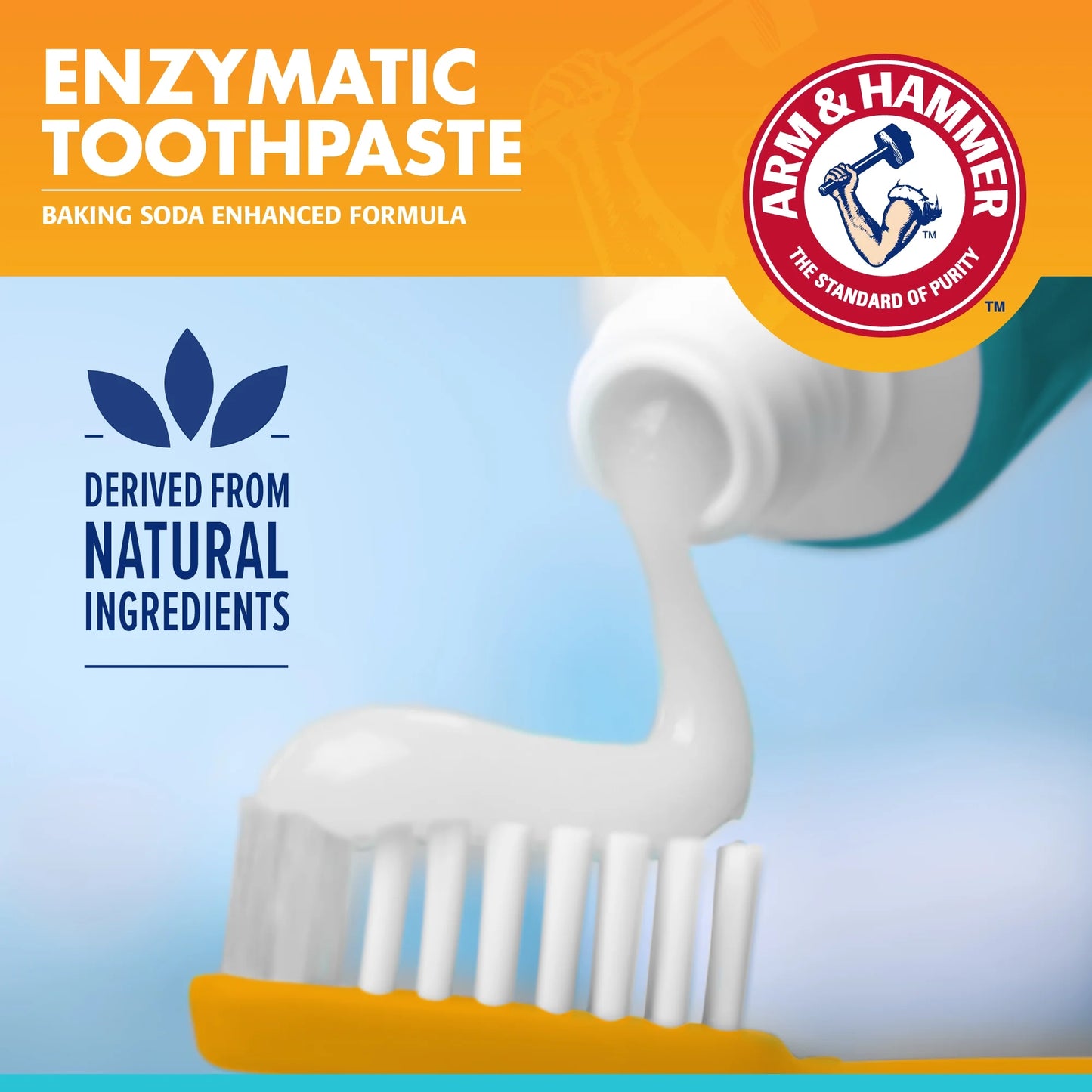 Arm & Hammer Advanced Care Fresh Breath Dog Toothpaste & Toothbrush Kit Vanilla Ginger Flavor