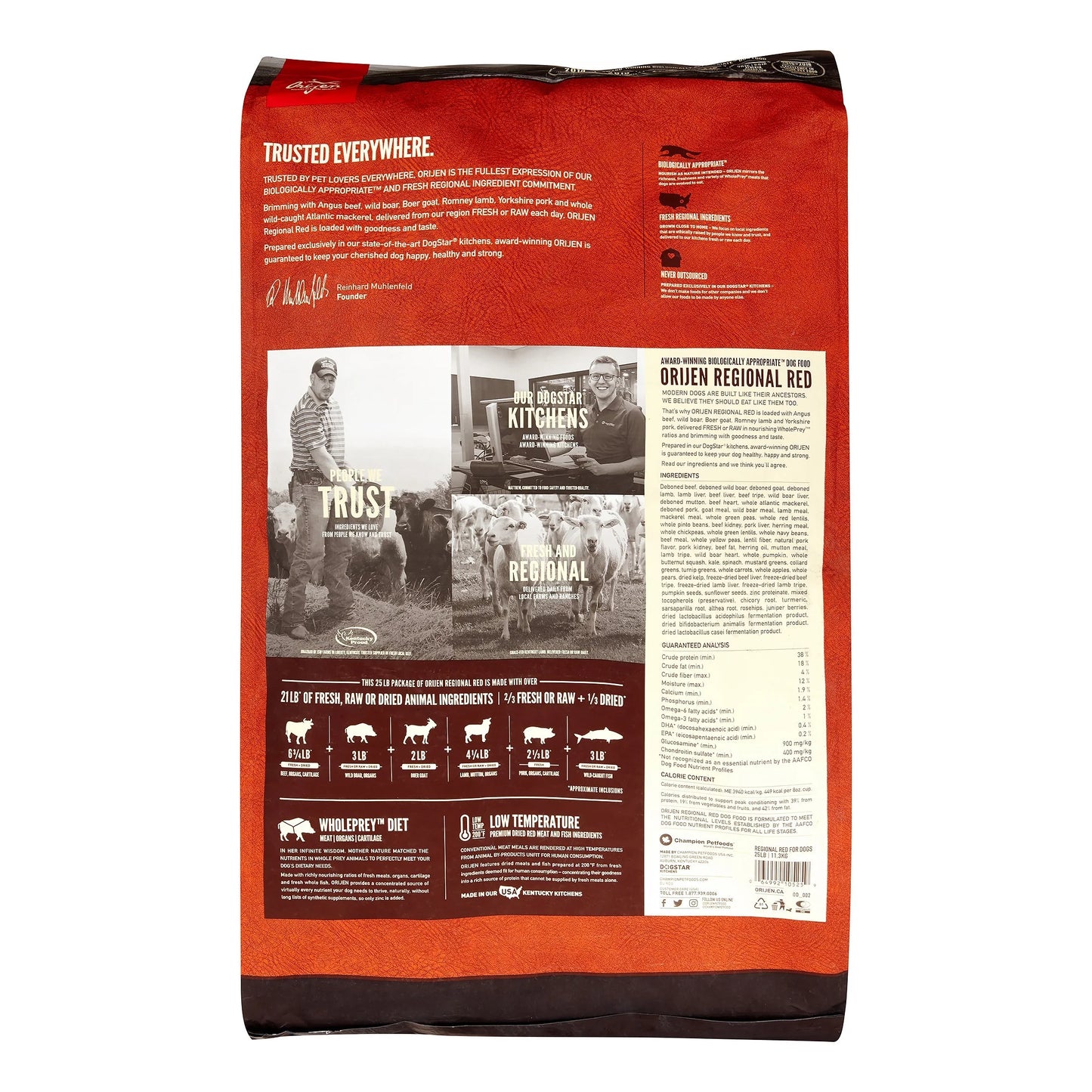 Regional Red Biologically Appropriate Red Meat & Fish Dry Dog Food, 13 Lb