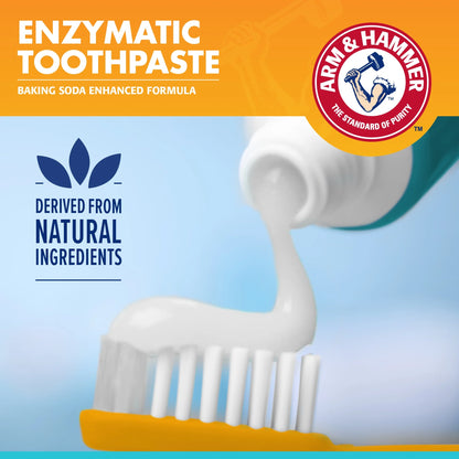 Arm & Hammer Advanced Care Fresh Breath Dog Toothpaste & Toothbrush Kit Vanilla Ginger Flavor