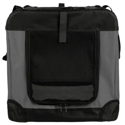 ® Pet Products Collapsible Pet Crate, Black, Large, 24 Lb Limit