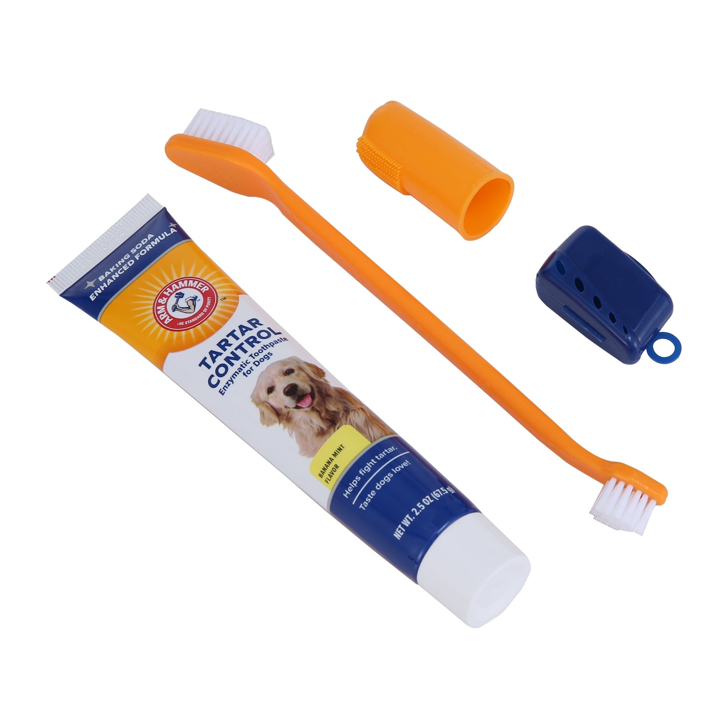 Advanced Oral Care 3 Piece Dog Dental Kit Banana Mint