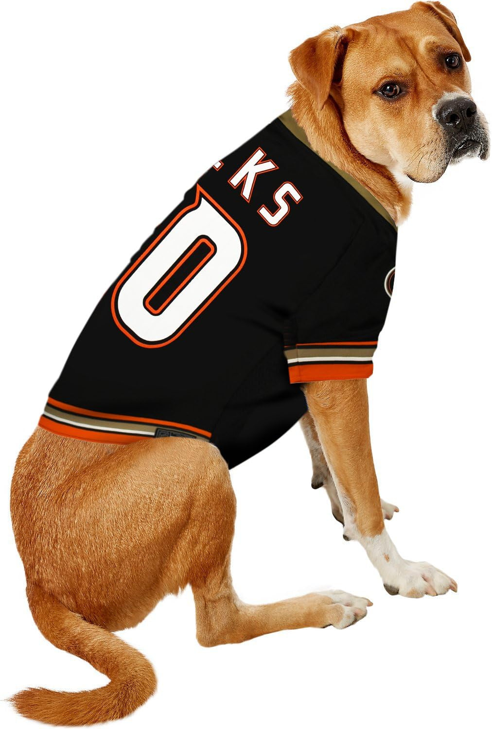 NHL Anaheim Ducks Jersey for Dogs & Cats, Large. - Let Your Pet Be a Real NHL Fan!