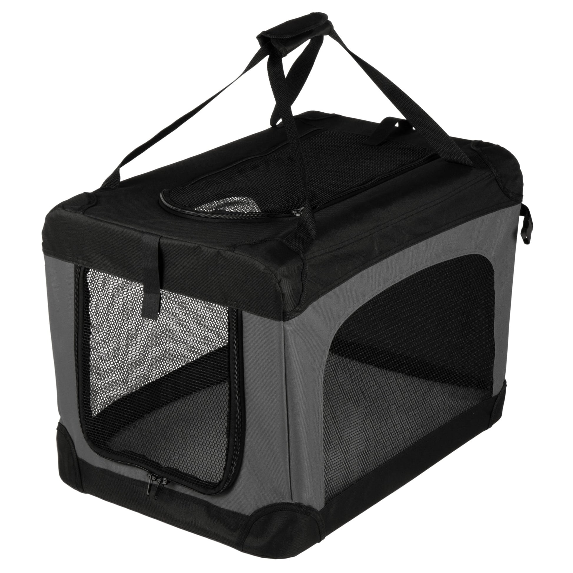 ® Pet Products Collapsible Pet Crate, Black, Large, 24 Lb Limit