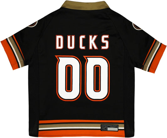 NHL Anaheim Ducks Jersey for Dogs & Cats, Large. - Let Your Pet Be a Real NHL Fan!