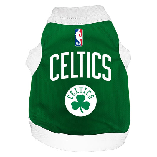 BOSTON CELTICS JERSEY NBA Pet Dog Premium Jersey Mesh (8 Sizes)