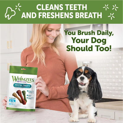 Wellness® ® Brushzees Natural Grain Free Dental Chews for Dogs, Small Breed, 24 Count