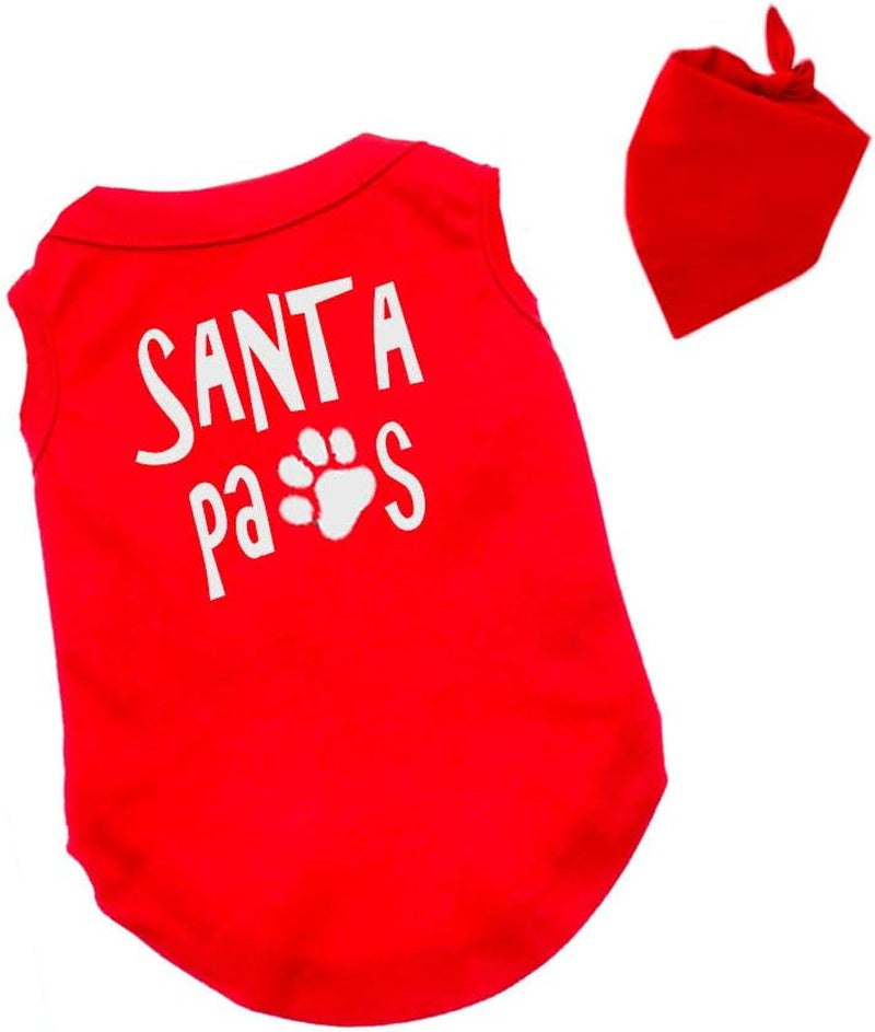 Matching Dog and Owner Outfit -Santa Paws