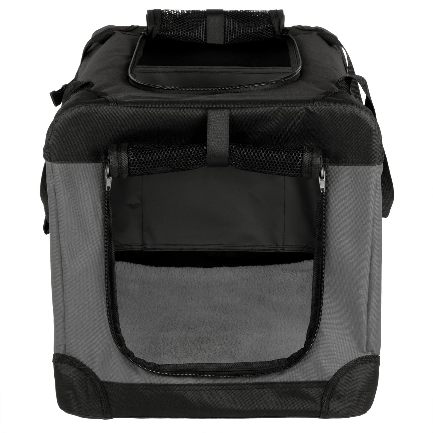 ® Pet Products Collapsible Pet Crate, Black, Large, 24 Lb Limit