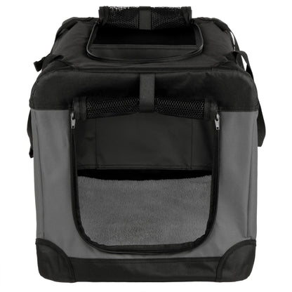 ® Pet Products Collapsible Pet Crate, Black, Large, 24 Lb Limit