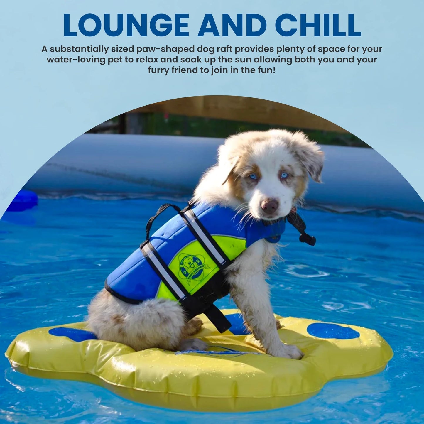 Inflatable Doggy Lazy Raft
