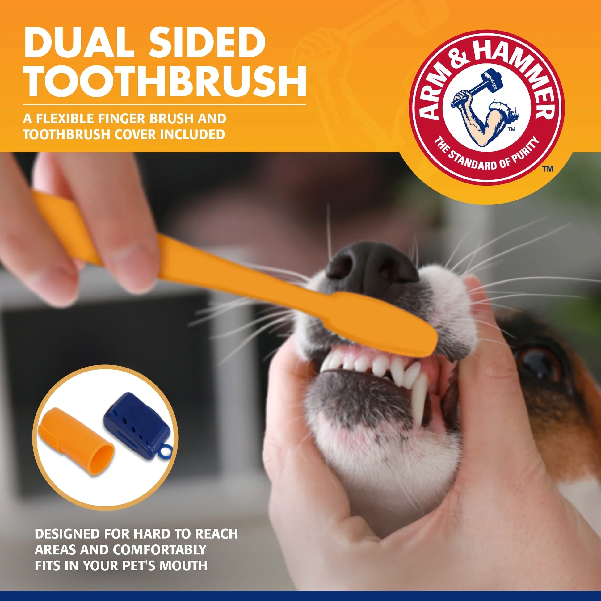 Advanced Oral Care 3 Piece Dog Dental Kit Banana Mint