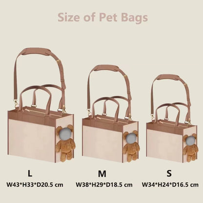 One-Shoulder Portable Cute Dog Outing Large Capacity Bag Pet Products