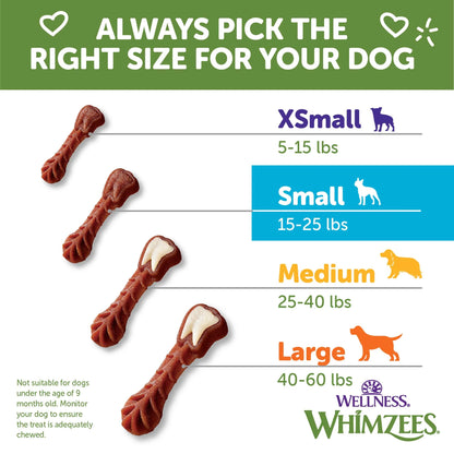 Wellness® ® Brushzees Natural Grain Free Dental Chews for Dogs, Small Breed, 24 Count
